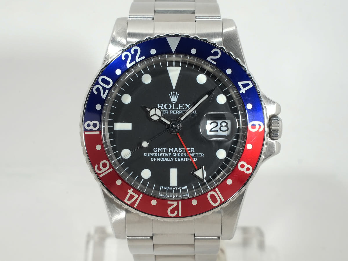 ロレックス GMTマスター Ref.1675 ブラック文字盤 中古 qqu2rgfg