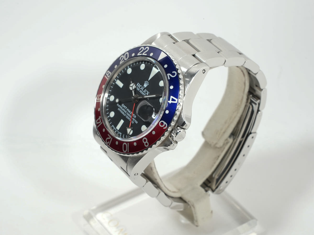 ロレックス GMTマスター Ref.1675 ブラック文字盤 中古 qqu2rgfg