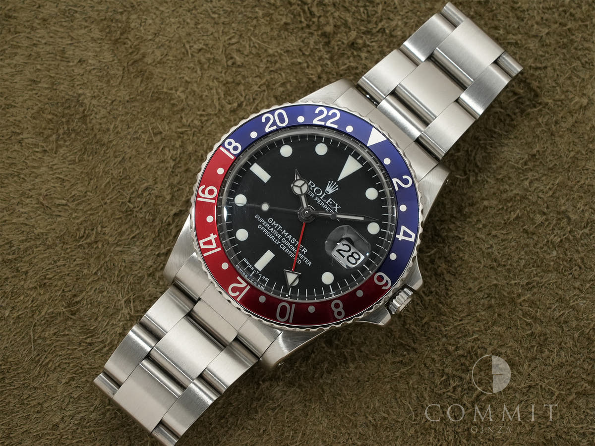 ロレックス GMTマスター Ref.1675 ブラック文字盤 中古 qqu2rgfg