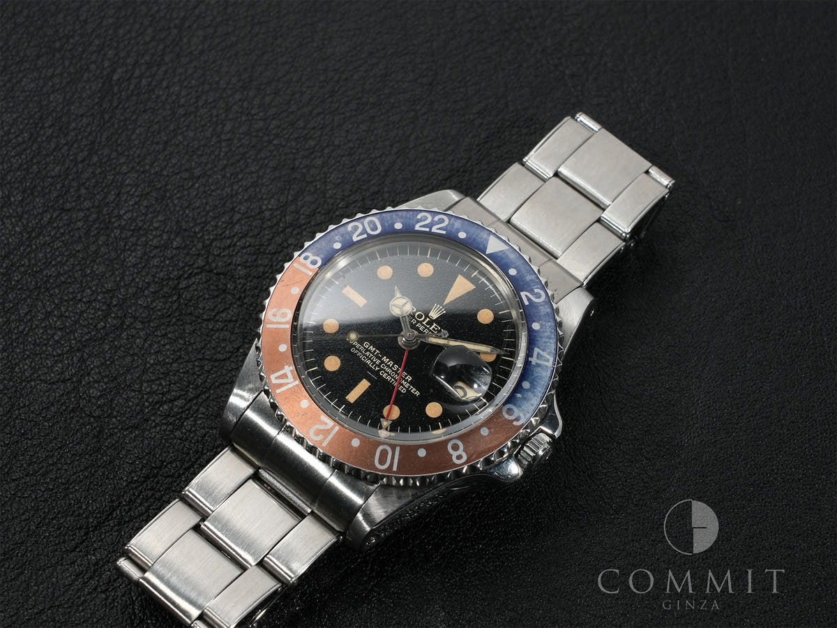 ロレックス GMTマスター Ref.1675M SS ブラック文字盤 中古 9dc3s2up
