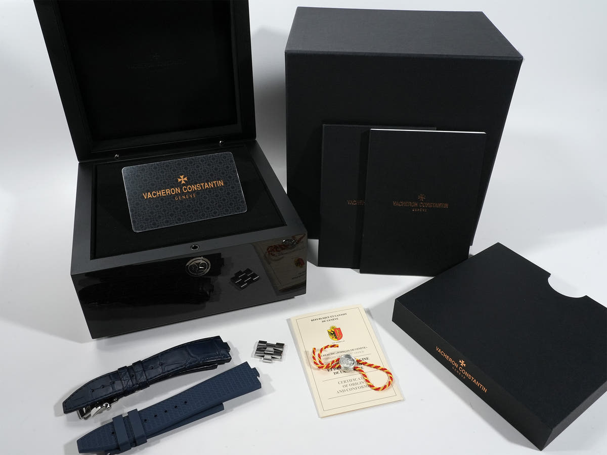 Vacheron Constantin Overseas Ref.4500V/110A-B128 Blue Dial Good Condition ars7qmzr