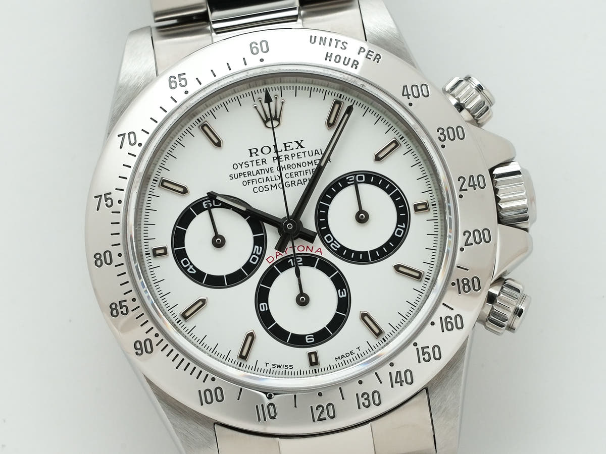 ロレックス デイトナ エルプリメロ Ref.16520 ホワイト文字盤 中古 6ahe9jsu