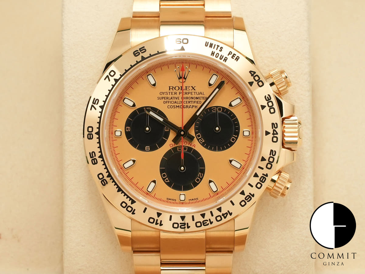 Rolex Daytona Ref.116508 Champagne x Black Dial Good Condition Pre-Owned 3o4a5xr4