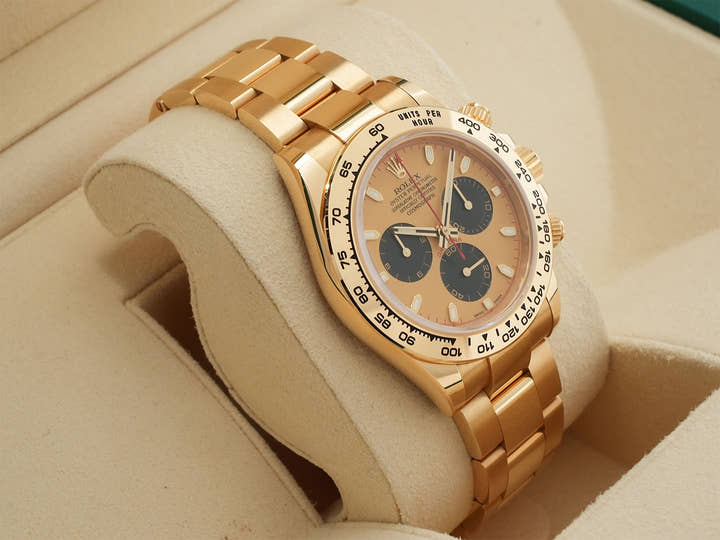 Rolex Daytona Ref.116508 Champagne x Black Dial Good Condition Pre-Owned 3o4a5xr4