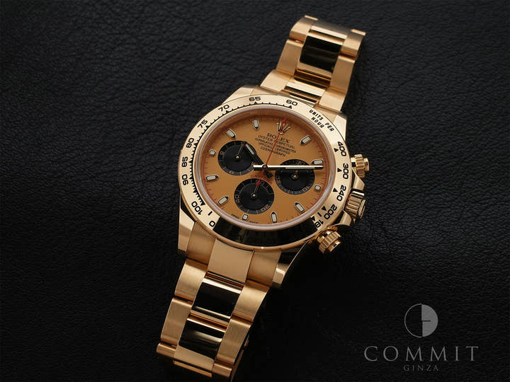 Rolex Daytona Ref.116508 Champagne x Black Dial Good Condition Pre-Owned 3o4a5xr4