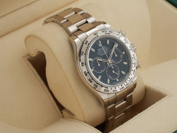 ロレックス デイトナ Ref.116509 ホワイトゴールド ブルー文字盤