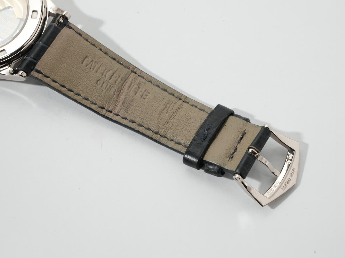 パテックフィリップ カラトラバ Ref.5296G-001 シルバー文字盤 美品 chots3kd