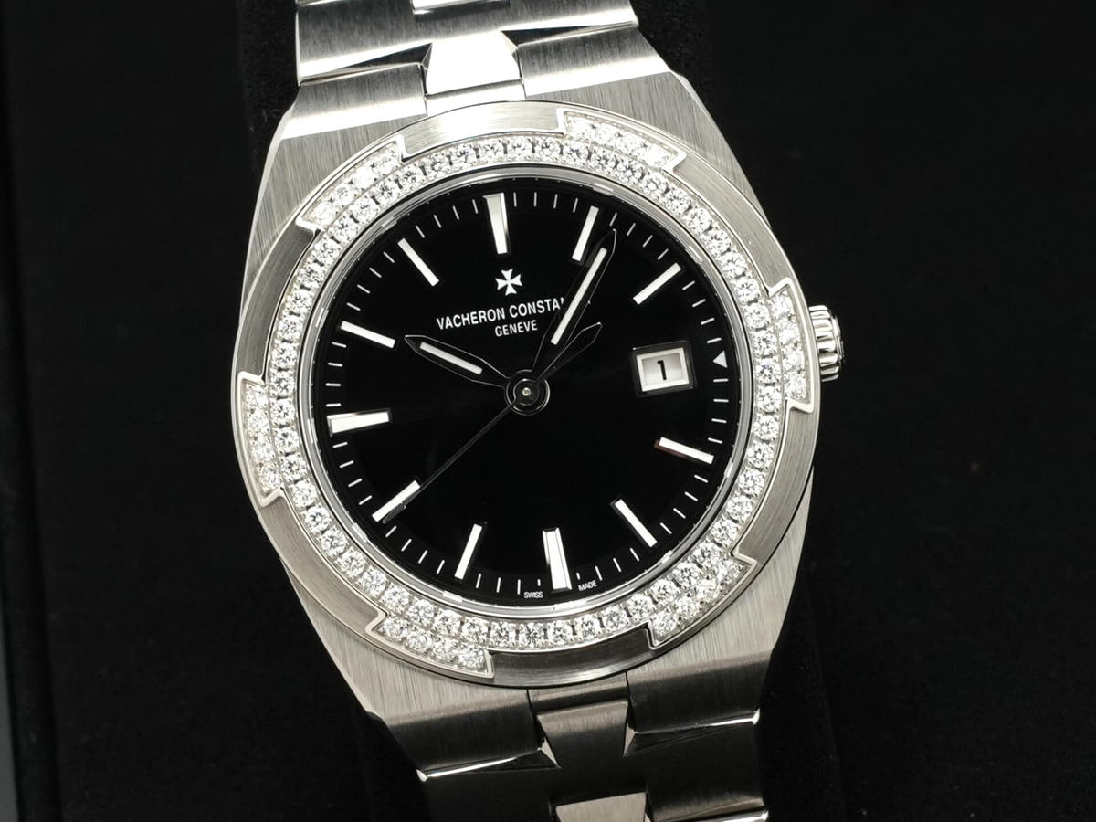 Vacheron Constantin Overseas Quartz Ref.1205V/100A-B591 Black Dial Good Condition qa8h8q2j