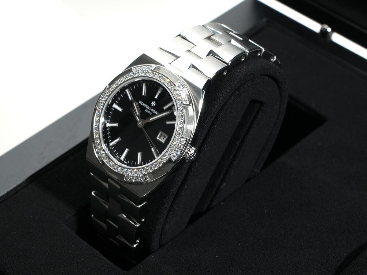 Vacheron Constantin Overseas Quartz Ref.1205V/100A-B591 Black Dial Good Condition qa8h8q2j