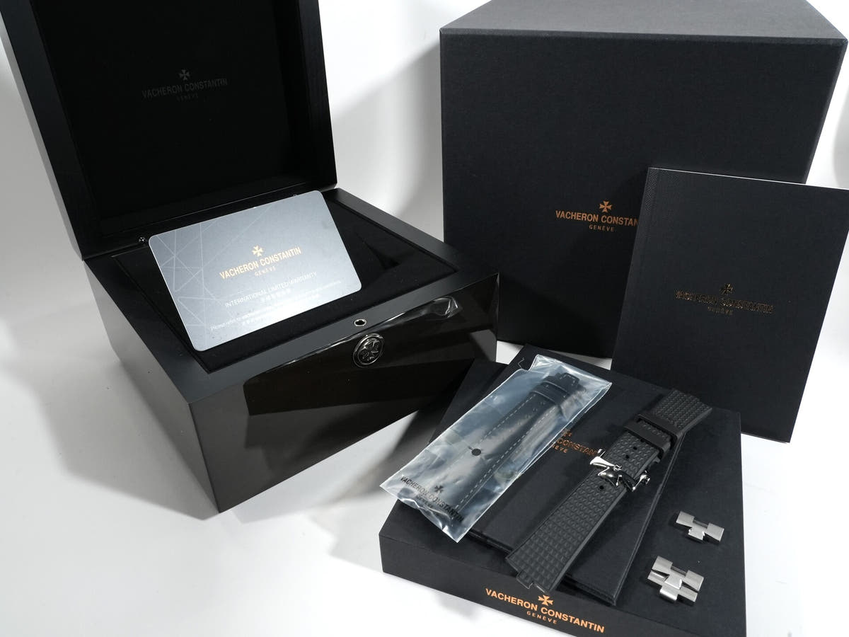 Vacheron Constantin Overseas Quartz Ref.1205V/100A-B591 Black Dial Good Condition qa8h8q2j