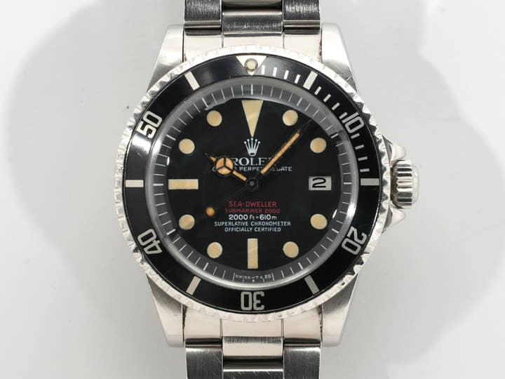 ロレックス シードゥエラー Ref.1665 ステンレススチール ブラック文字盤