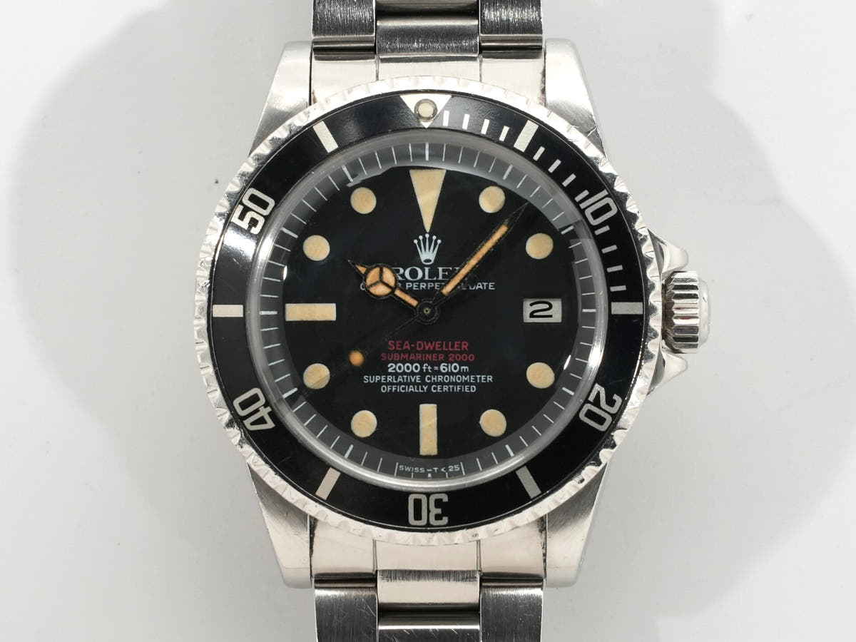 ロレックス シードゥエラー Ref.1665 ブラック文字盤 中古 i4o98jrx