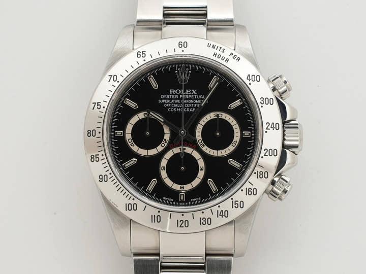 ロレックス デイトナ エルプリメロ Ref.16520 ステンレススチール ブラック文字盤