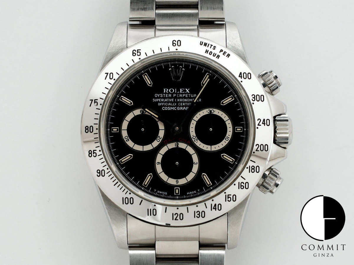 ロレックス デイトナ エルプリメロ Ref.16520 ブラック文字盤 中古 ew43w2tr