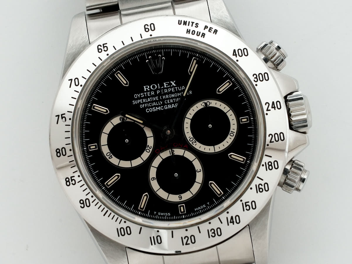 ロレックス デイトナ エルプリメロ Ref.16520 ブラック文字盤 中古 ew43w2tr