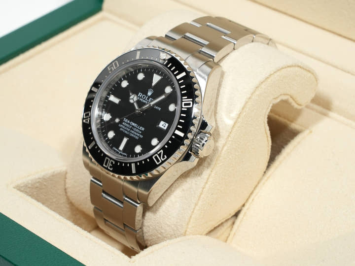 ロレックス シードゥエラー 4000 Ref.116600 ステンレススチール ブラック文字盤
