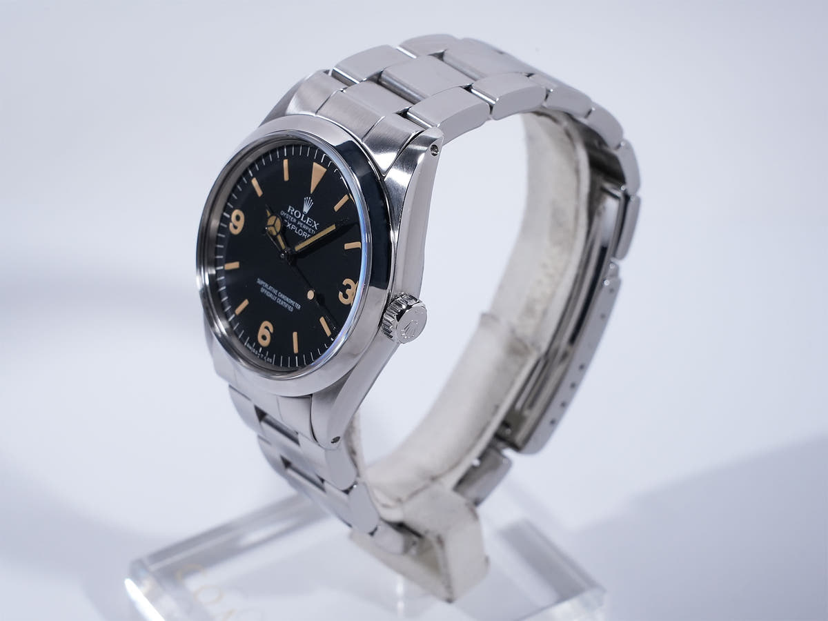 ロレックス エクスプローラーI Ref.1016 ブラック文字盤 中古 496hfzdw