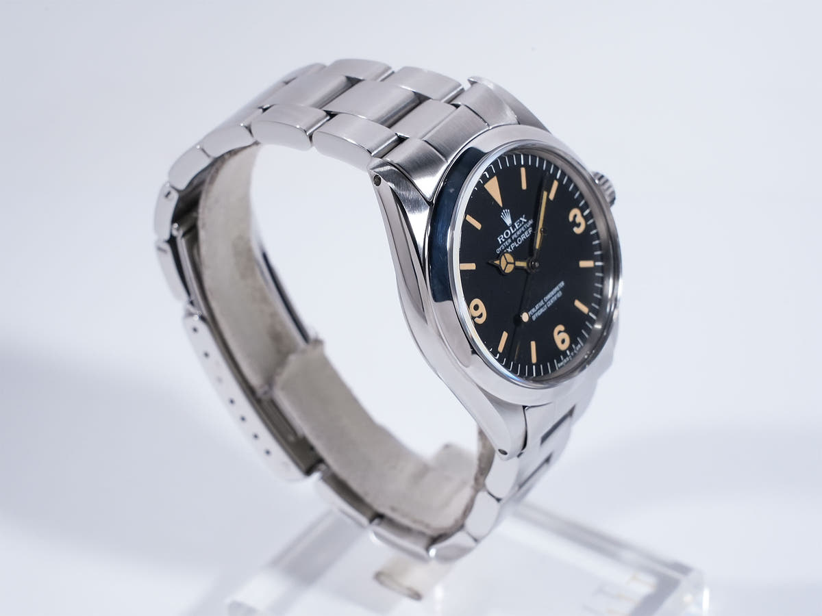 ロレックス エクスプローラーI Ref.1016 ブラック文字盤 中古 496hfzdw