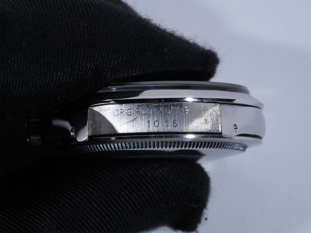 ロレックス エクスプローラーI Ref.1016 ブラック文字盤 中古 496hfzdw