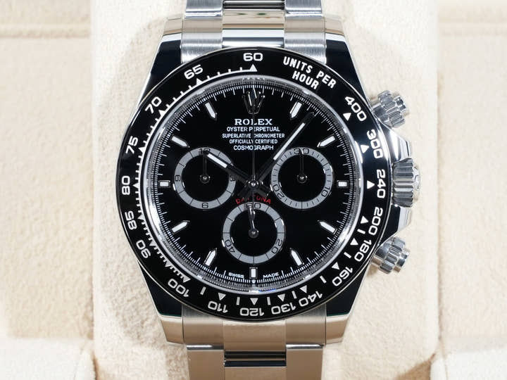 ロレックス デイトナ Ref.126500LN ステンレススチール ブラック文字盤