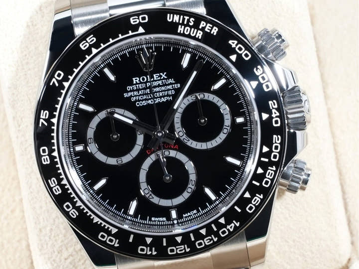 ロレックス デイトナ Ref.126500LN ステンレススチール ブラック文字盤