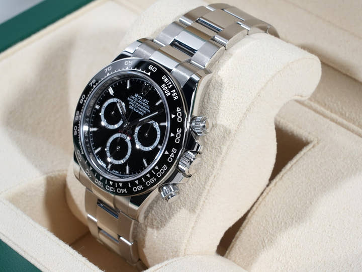 ロレックス デイトナ Ref.126500LN ステンレススチール ブラック文字盤