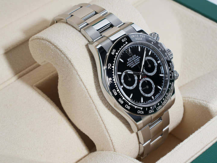 ロレックス デイトナ Ref.126500LN ステンレススチール ブラック文字盤
