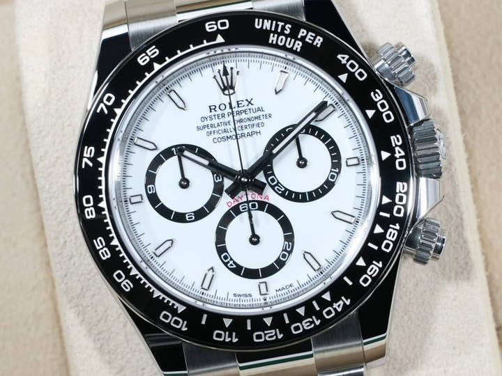 ロレックス デイトナ Ref.126500LN ステンレススチール ホワイト文字盤