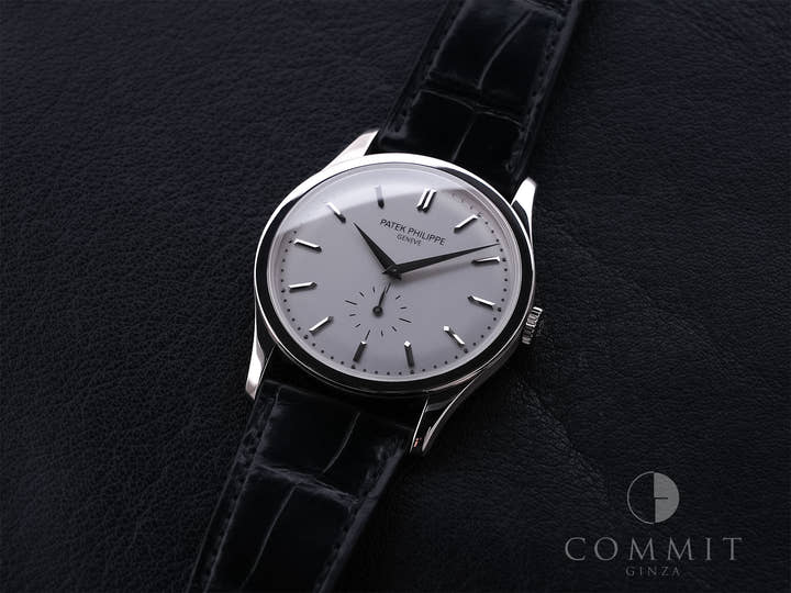 Patek Philippe Calatrava Ref.5196G-001 Silver Dial Used j425irz9