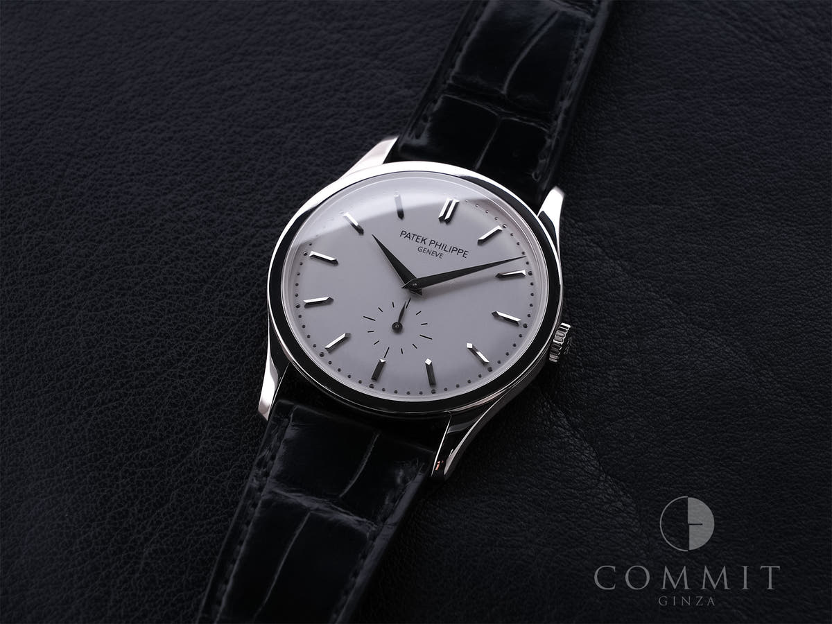 パテックフィリップ カラトラバ Ref.5196G-001 シルバー文字盤 中古 j425irz9