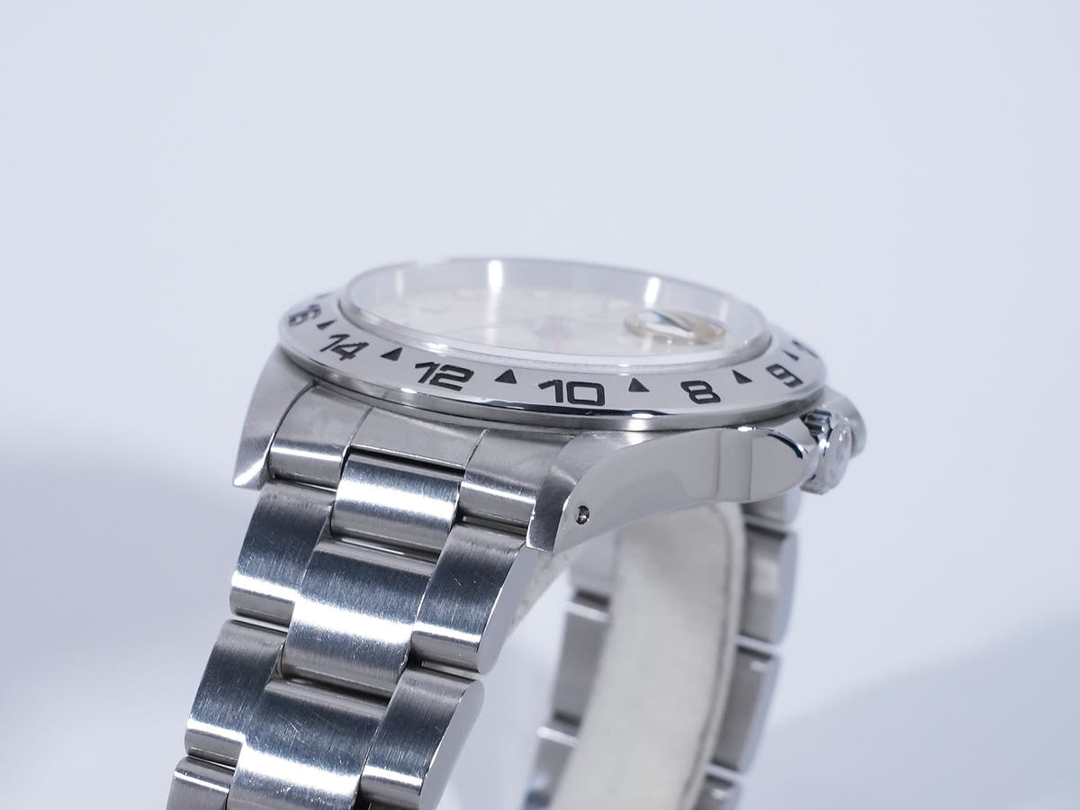 ロレックス エクスプローラーII Ref.16550 アイボリー文字盤 中古 8fko9875