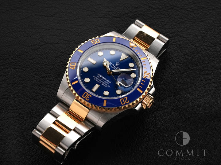 Rolex Submariner Date Ref.126613LB Blue Dial Used v5hktq7w
