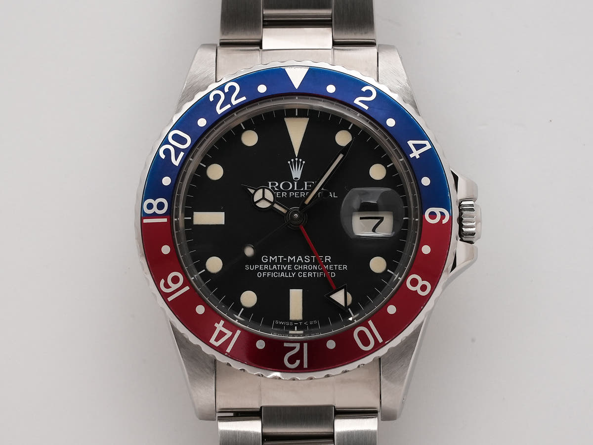 Rolex GMT Master Ref.16750 Black Dial Used ov8so8r6