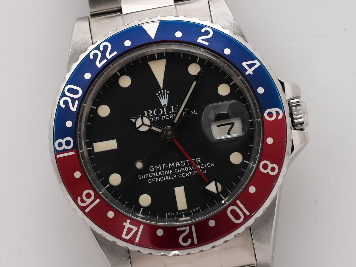 Rolex GMT Master Ref.16750 Black Dial Used ov8so8r6