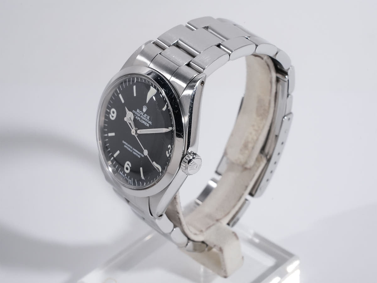 ロレックス エクスプローラーI Ref.1016 ブラック文字盤 中古 7t2s33te