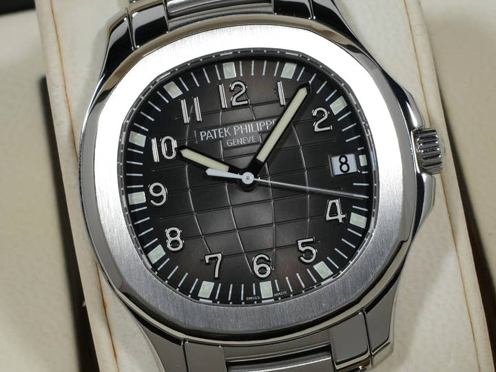 パテックフィリップ アクアノート エクストララージ Ref.5167/1A-001 ステンレススチール ブラック文字盤