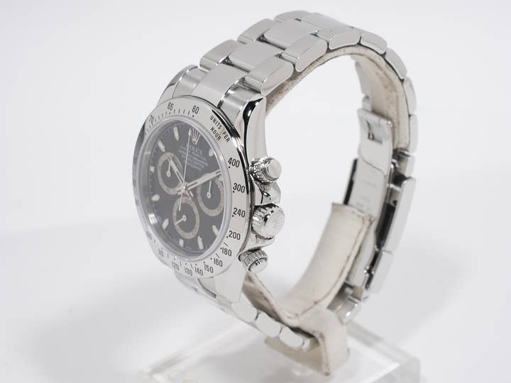 Rolex Daytona Ref. 116520 Stainless Steel Black Dial
