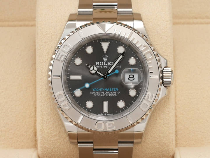 Rolex Yacht-Master 40 Ref. 126622 Stainless Steel/Platinum Slate Dial