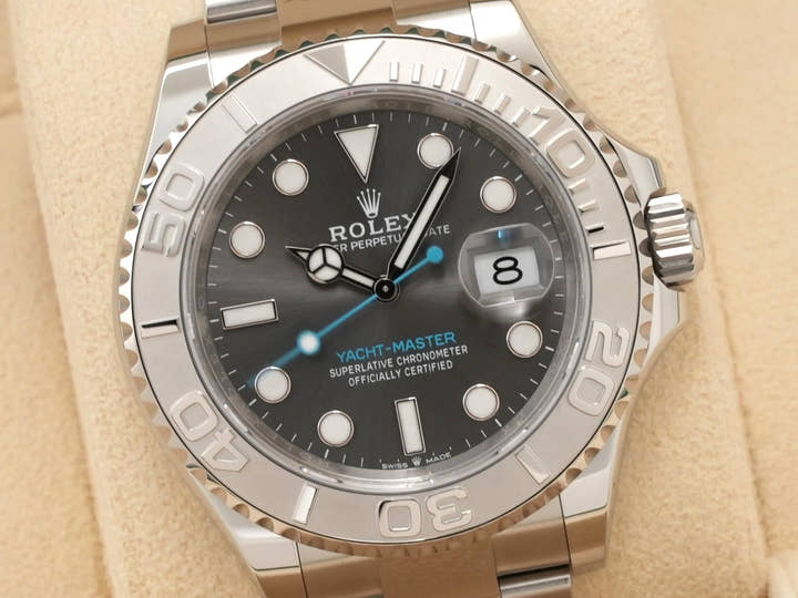 Rolex Yacht-Master 40 Ref. 126622 Stainless Steel/Platinum Slate Dial