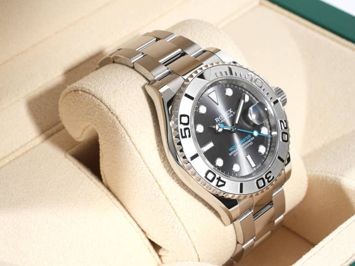 Rolex Yacht-Master 40 Ref. 126622 Stainless Steel/Platinum Slate Dial