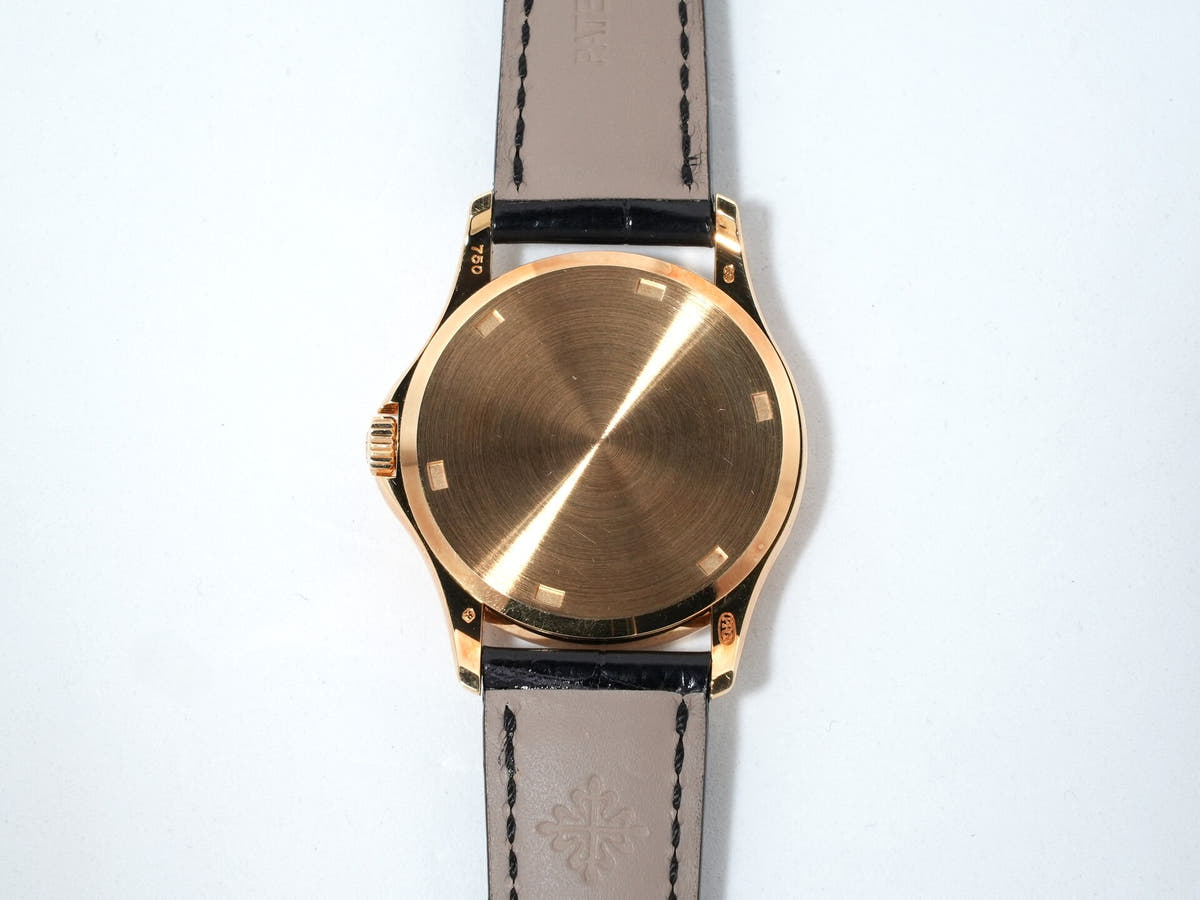 パテックフィリップ カラトラバ Ref.5115J-001 エナメル文字盤 中古 6akh6qdy