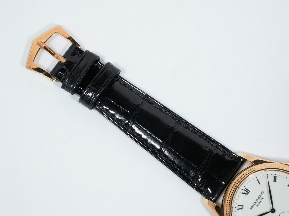 パテックフィリップ カラトラバ Ref.5115J-001 エナメル文字盤 中古 6akh6qdy