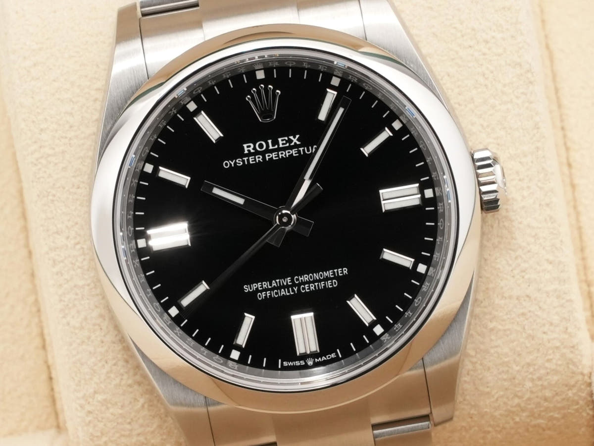 ロレックス オイスターパーペチュアル36 Ref.126000 ブラック文字盤 未使用 kuj3d2f9