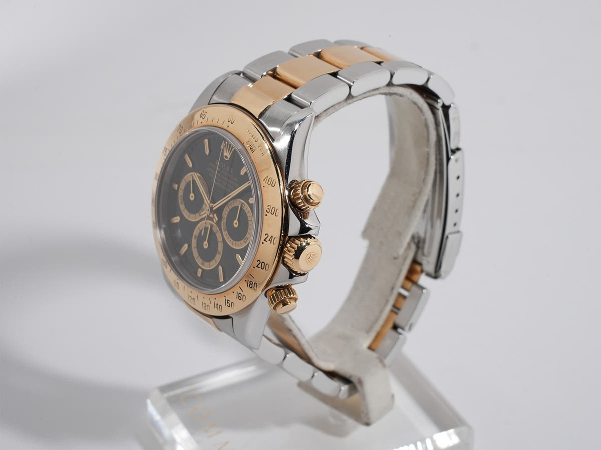 Rolex Daytona El Primero Ref.16523 SS/YG Black Dial Used 9kjmoeap