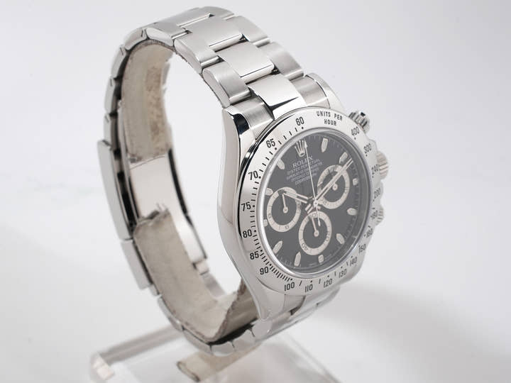 ロレックス デイトナ Ref.116520 ステンレススチール ブラック文字盤 中古 ywpwcr8y