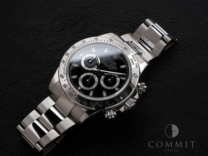 ロレックス デイトナ Ref.116520 ステンレススチール ブラック文字盤 中古 ywpwcr8y