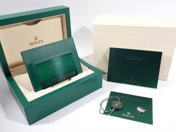 ロレックス GMTマスターII Ref.126710BLRO ステンレススチール ブラック文字盤 オイスターブレスレット