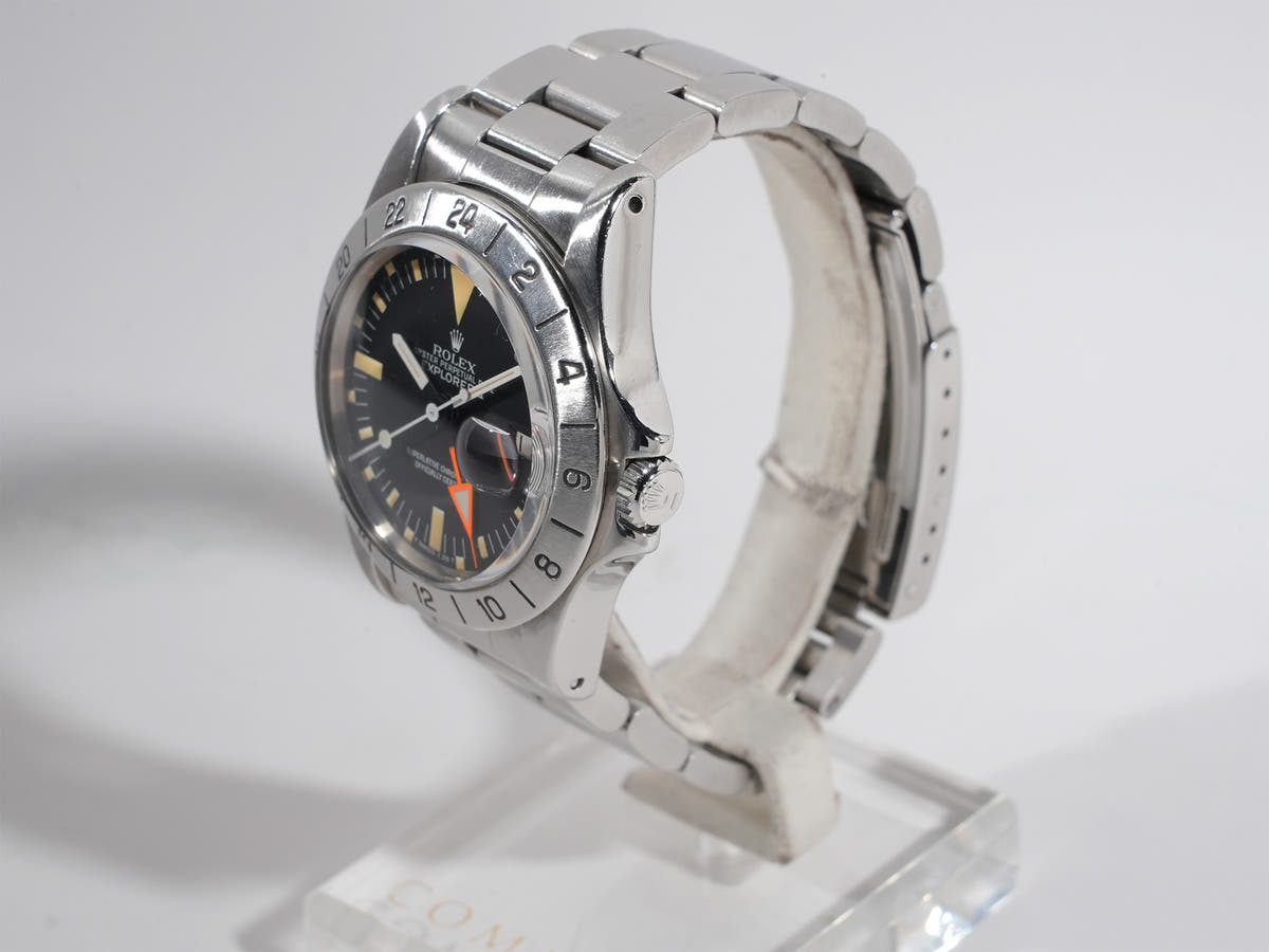 ロレックス エクスプローラーII Ref.1655 ブラック文字盤 中古 63yrkmku