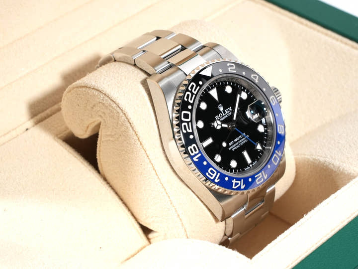 Rolex GMT Master II Ref.126710BLNR Black Dial Unused vrejopwx