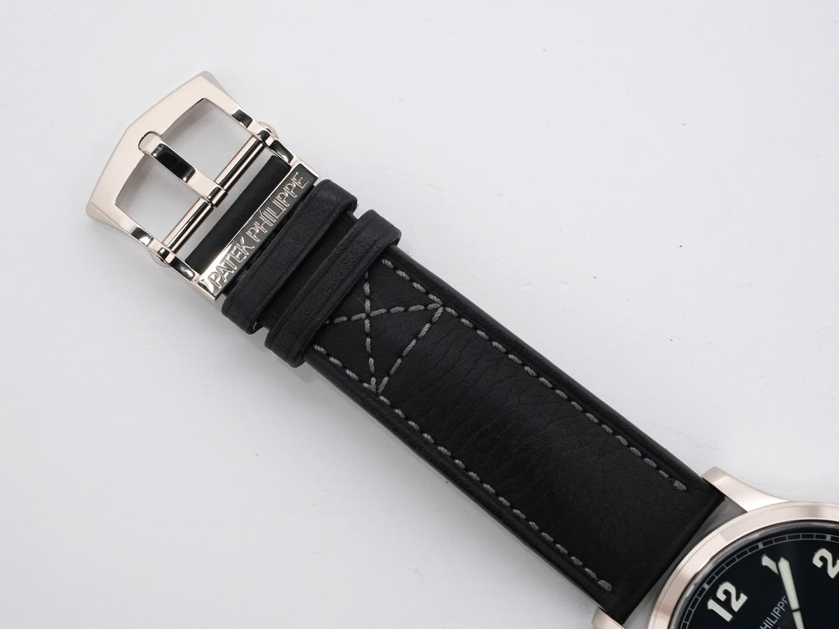 パテックフィリップ カラトラバ パイロット トラベルタイム Ref.5524G-001 ブルー文字盤 中古 cgf5pkin